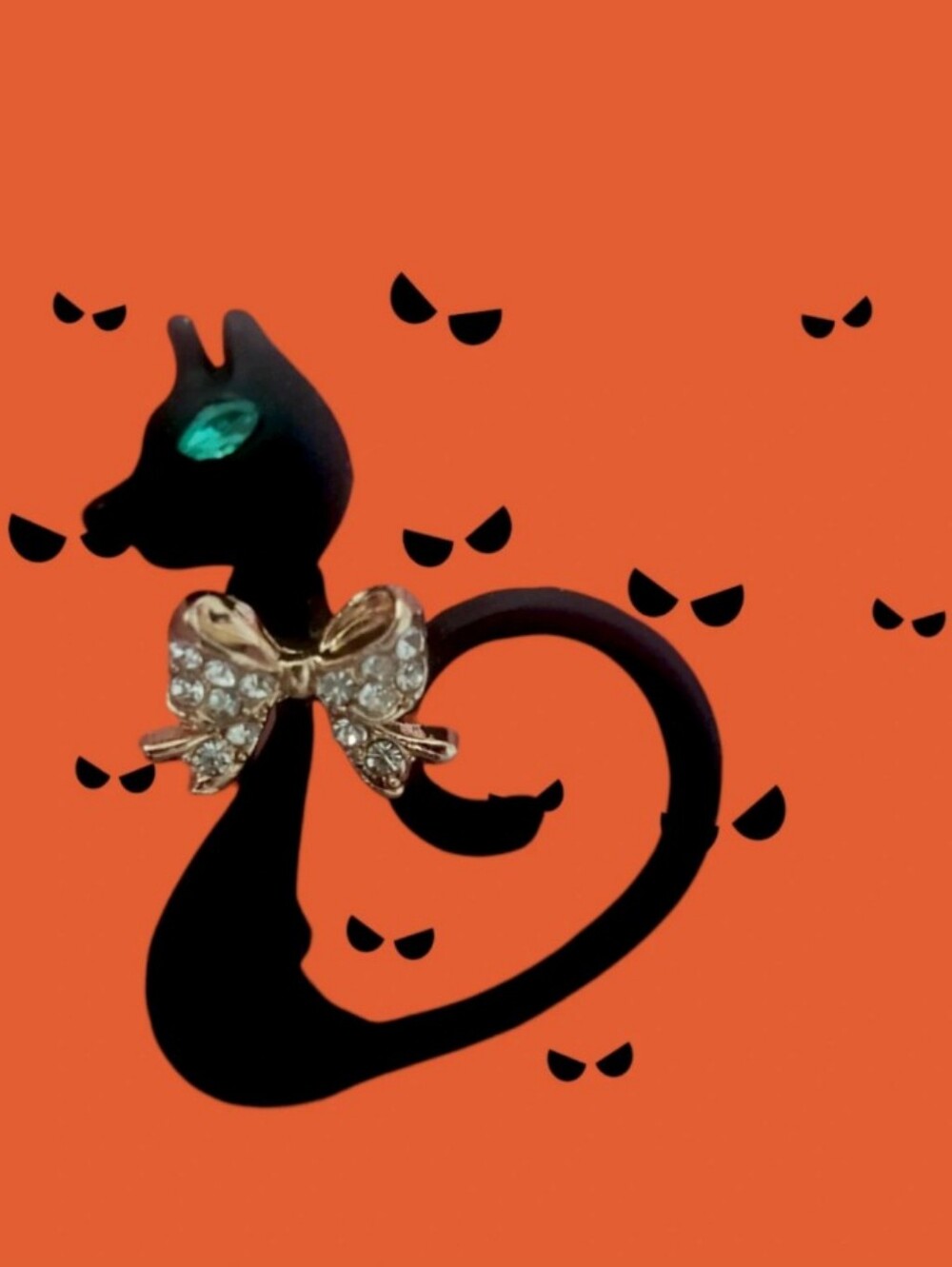 Black Cat Brooch